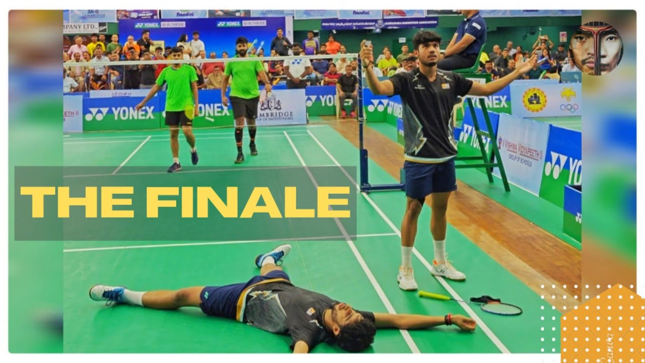 LOKESH/NAVEEN VS ARSH/SANSKAR:YONEXSUNRISE ALL INDIA SENIOR CHAMPIONSHIP BANGALORE 2024