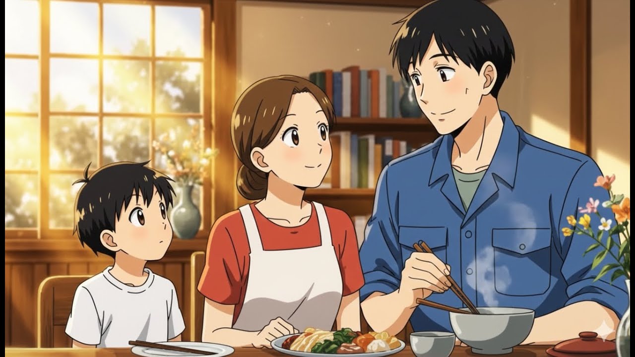 A Heartwarming Family Animation | Ghibli-Style-JP | #ghiblistyle #animation #cartoon