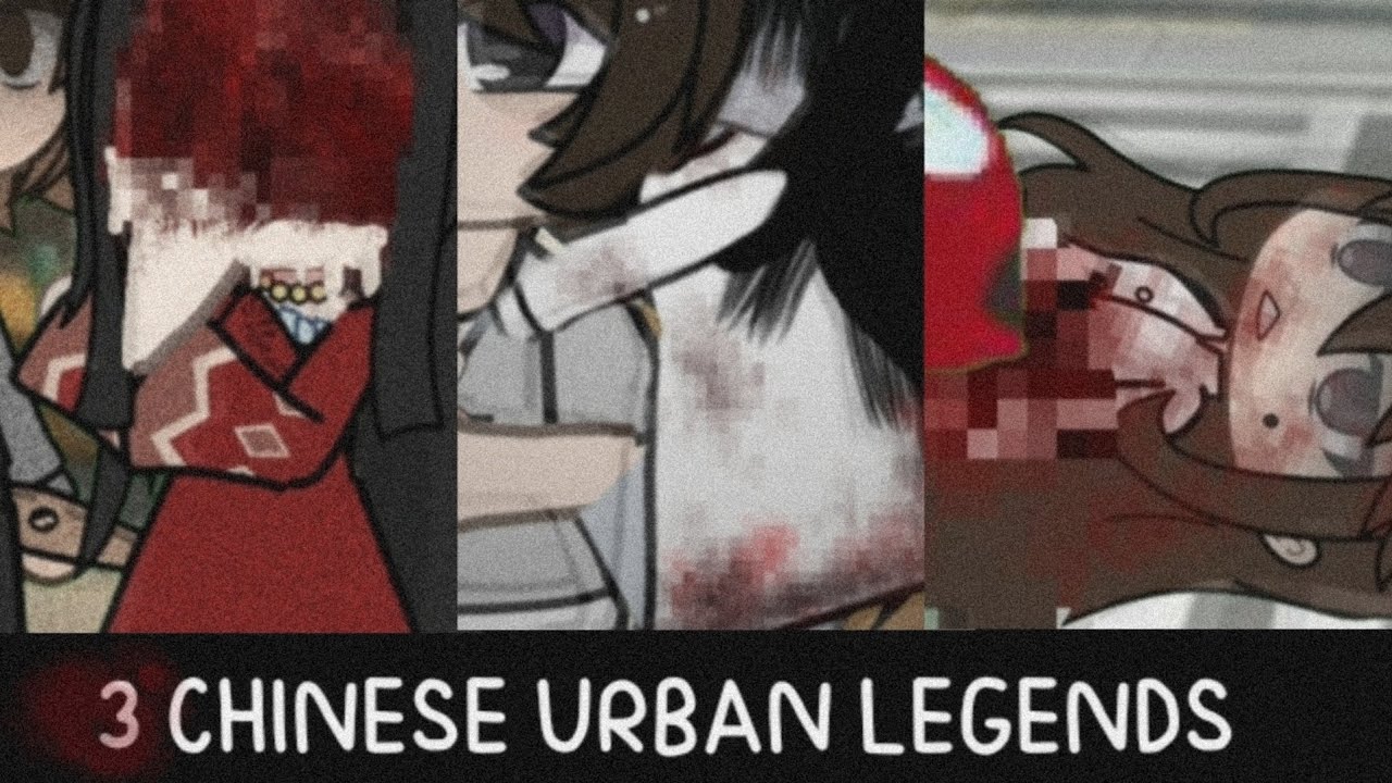 | 3 CHINESE URBAN LEGENDS | + Qna?! | glmm | gacha horror  | horror urban legends | Flower_Teddy