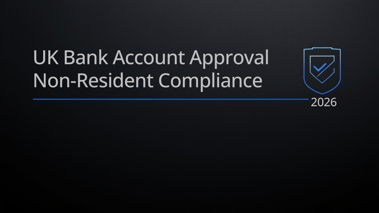 UK Business Bank Account Compliance for Non-Residents (2026 Guide)