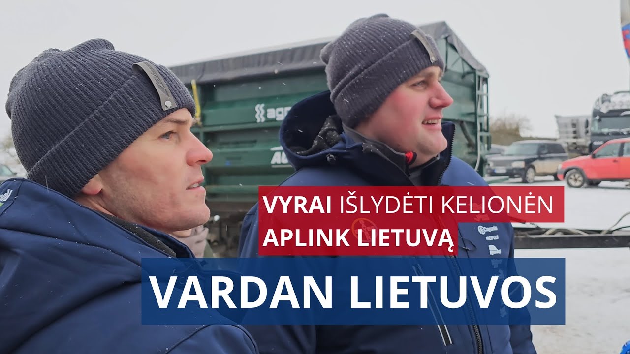 #382 / Kodėl du ūkininkai važiuoja aplink Lietuvą traktoriumi? (ANONSAS)