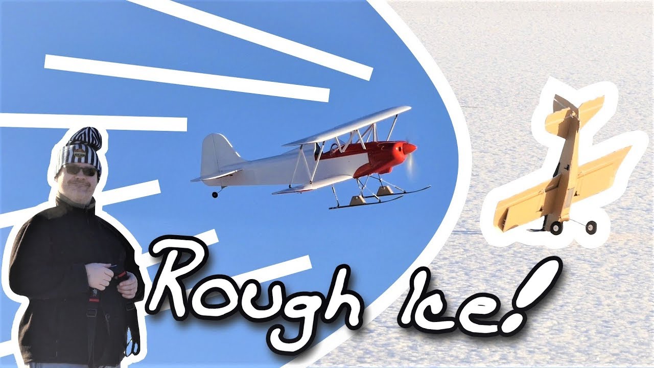 Flying RC Planes from a Frozen Lake in Norway❄️😬😎