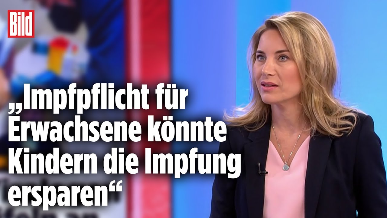Corona-Impfpflicht &ndash; Kinder leiden unter erwachsenen Ungeimpften | Yvonne Wei&szlig; bei BILD Live