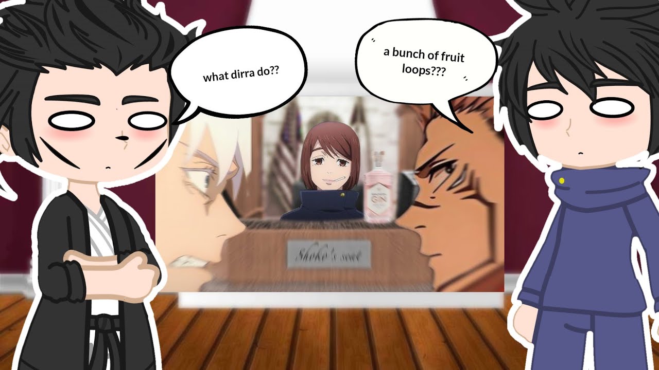 Jujutsu kaisen react to Gojo takes sukuna to court... ll pris scits ll jujutsu kaisen ll gacha react