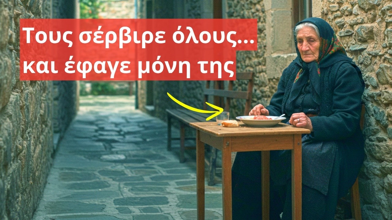 Η κόρη μου με έβαλε να φάω στην αυλή… “επειδή οι καλεσμένοι δεν ήξεραν ποια ήμουν”