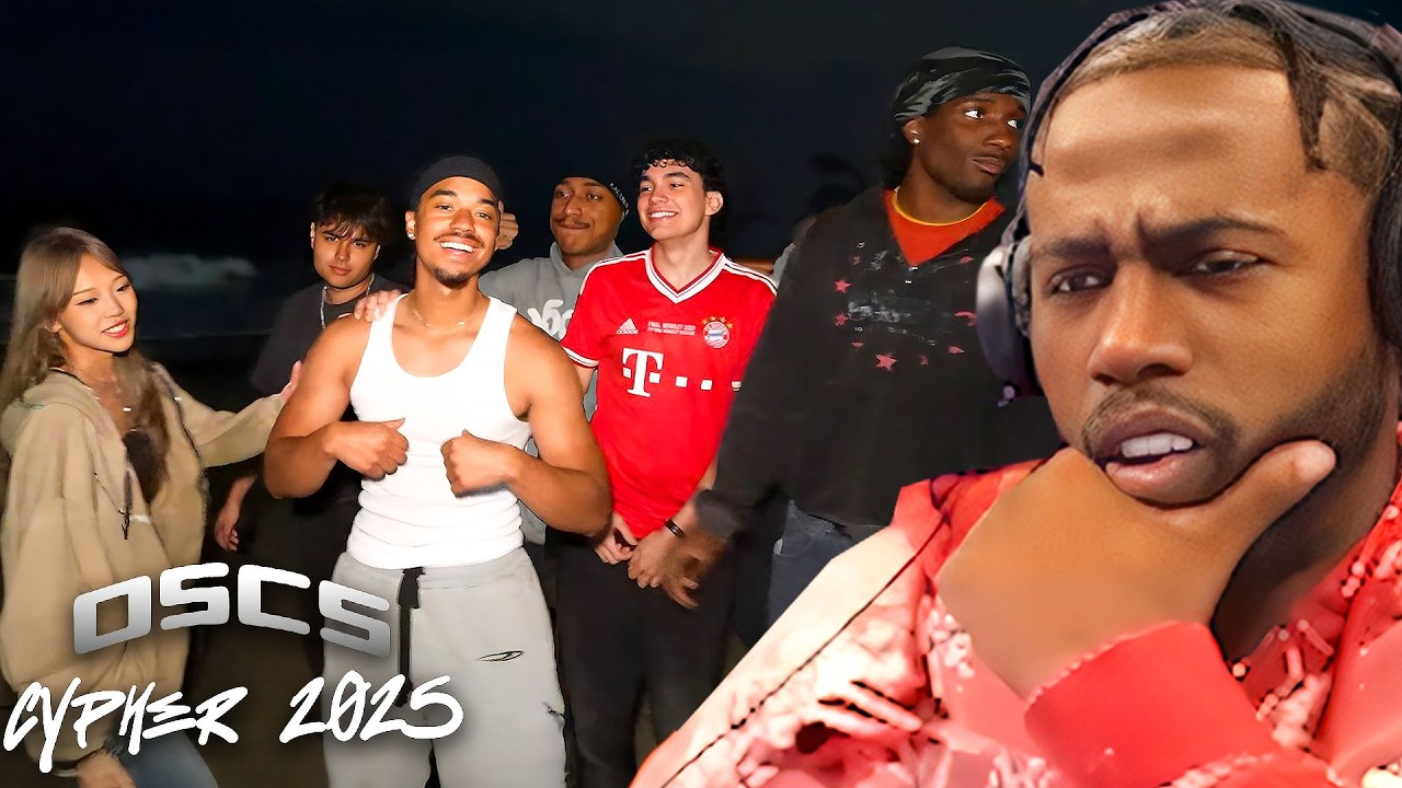 STREAMERS ARE RAPPERS NOW !? | Deansocool Reacts to OSCS CYPHER 2025
