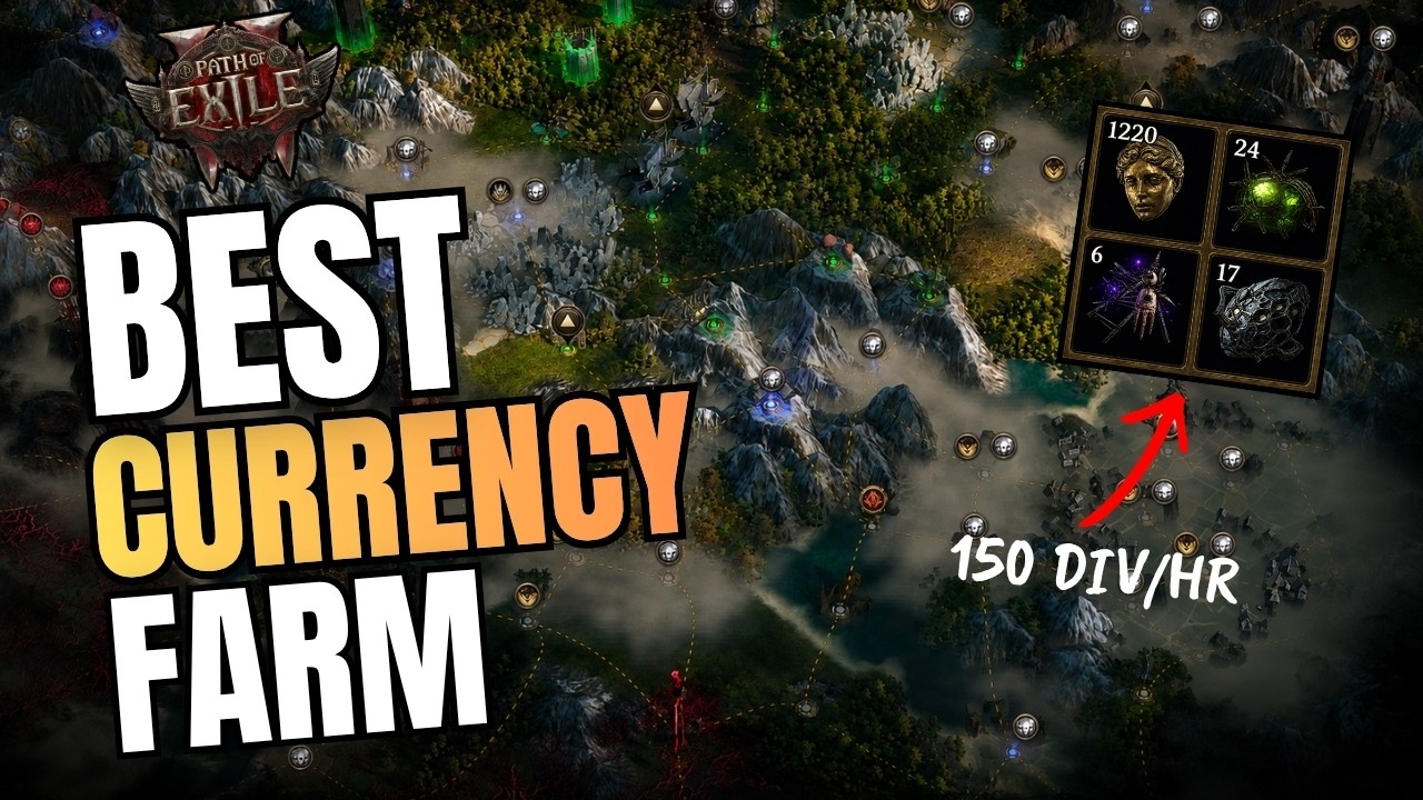 BEST CURRENCY FARM in PoE 2 (150 Div/Hour)