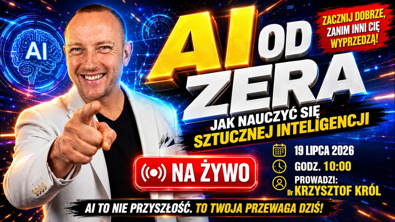 AI OD ZERA: jak nauczyć się sztucznej inteligencji i zacząć używać jej w pracy, biznesie i życiu