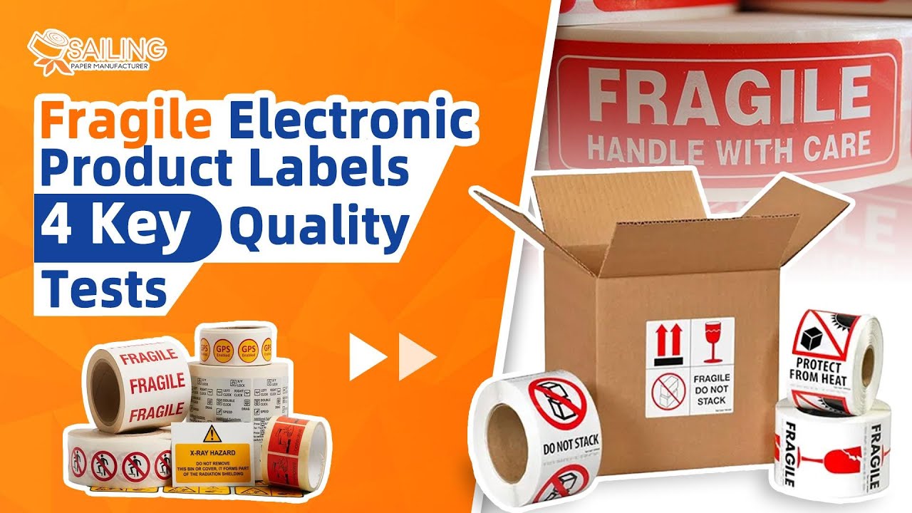 Reliable Fragile Electronic Product Labels | Evergreen Quality