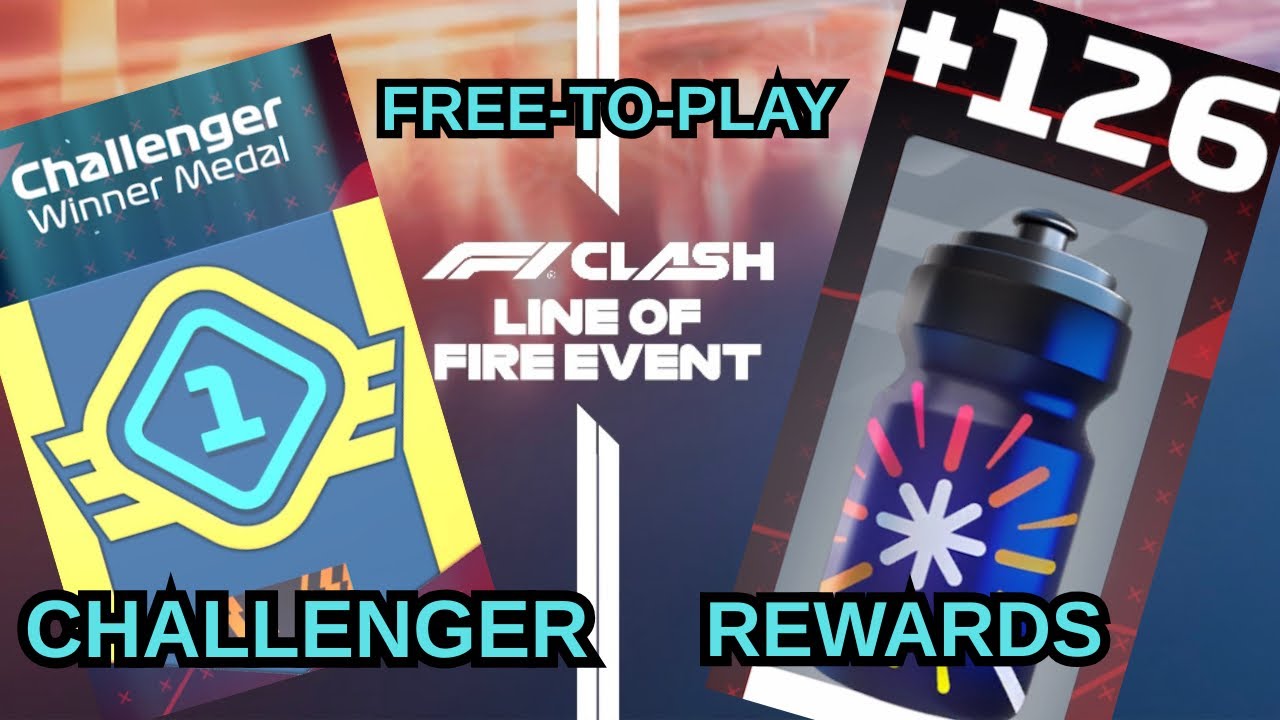 F1 Clash | Line of Fire Challenger GP Rewards - Free-to-Play
