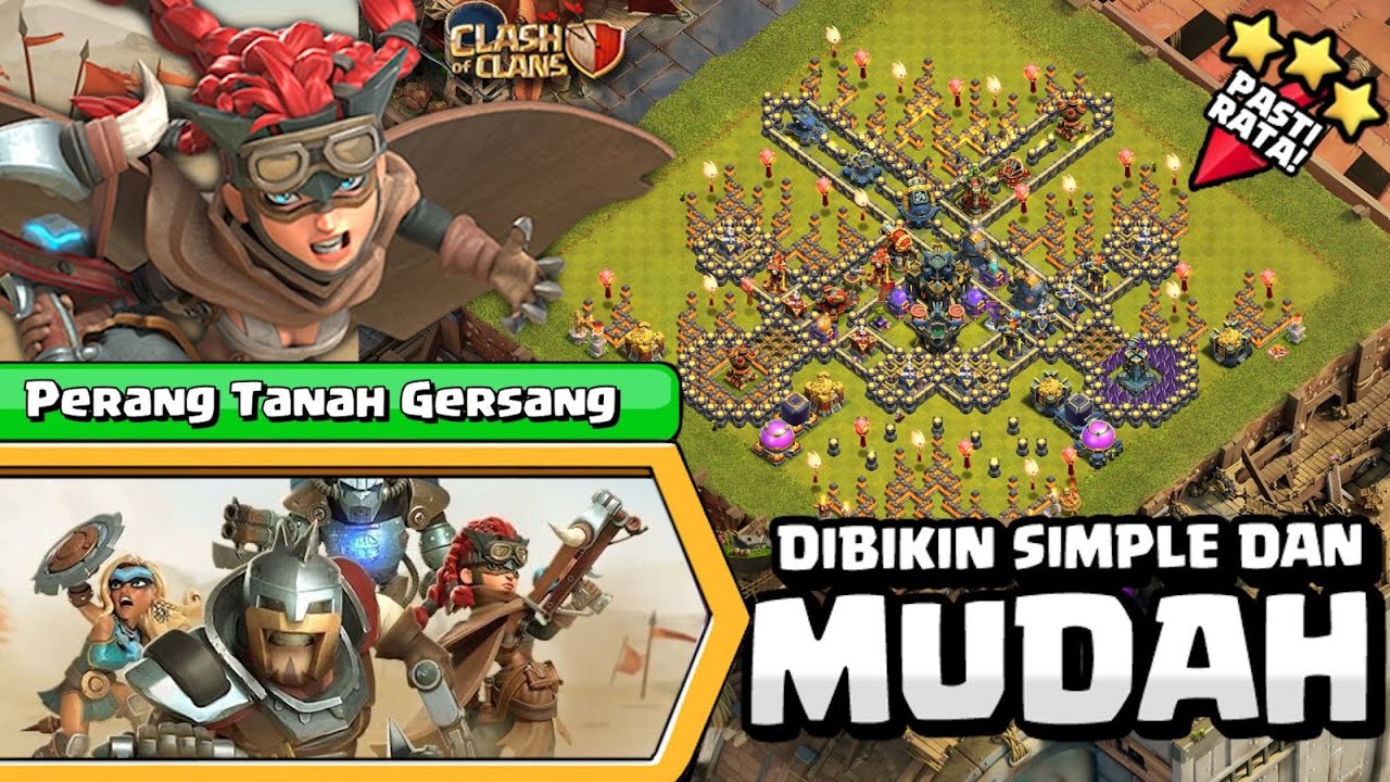 TANTANGAN PERANG TANAH GERSANG CoC