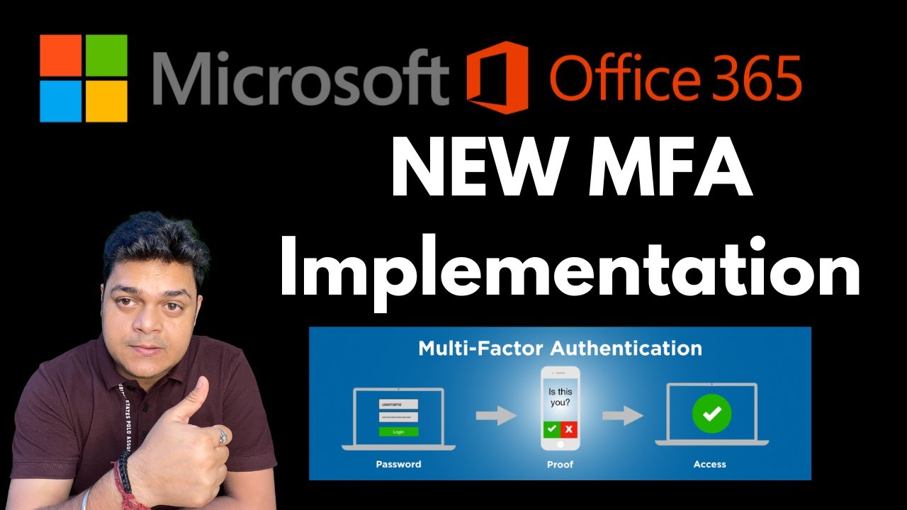 Microsoft 365 Configure New MFA Step by Step Guide !