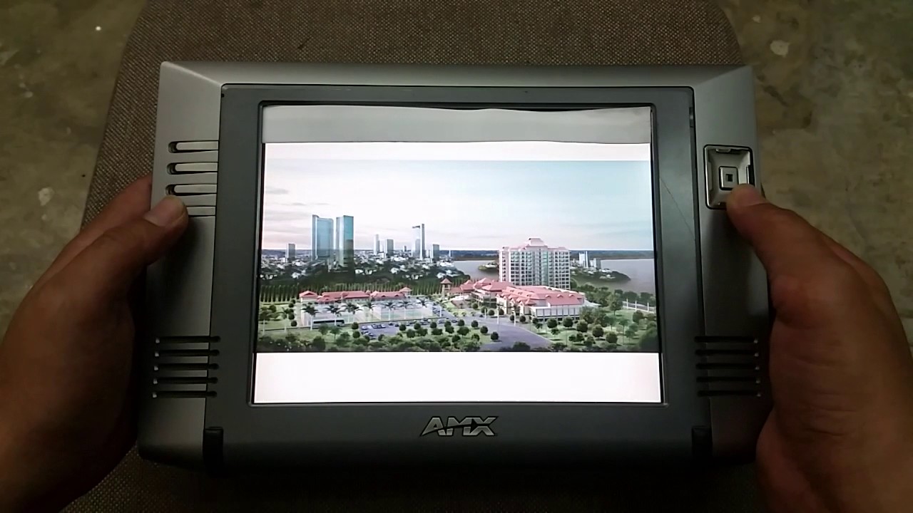 How to Fix AMX Touch Panel MVP8400  (errow Screen can not touch)20161207 105644