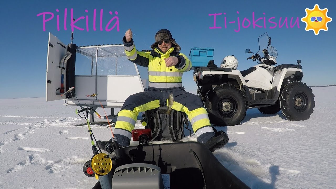 Pilkillä Ii-jokisuun merialueella