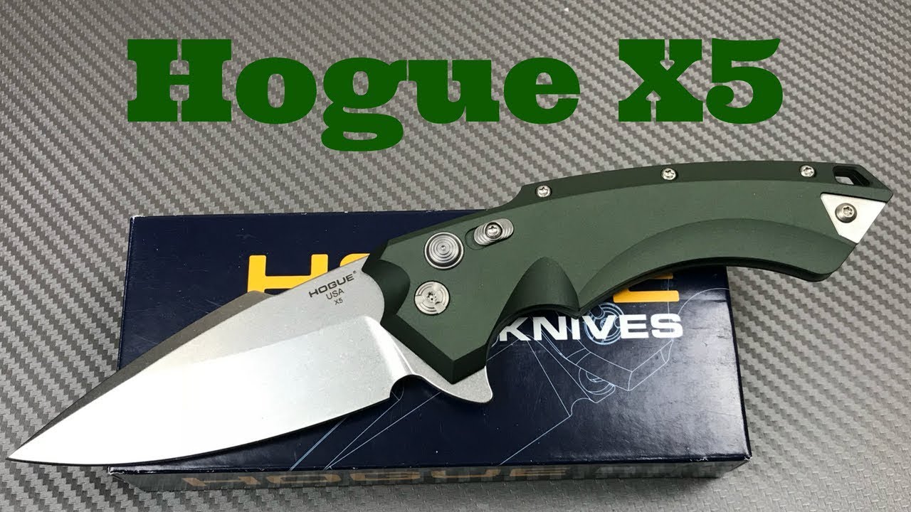 Hogue X5 flipper Knife update (New Colors) plus Detailed disassembly pictures