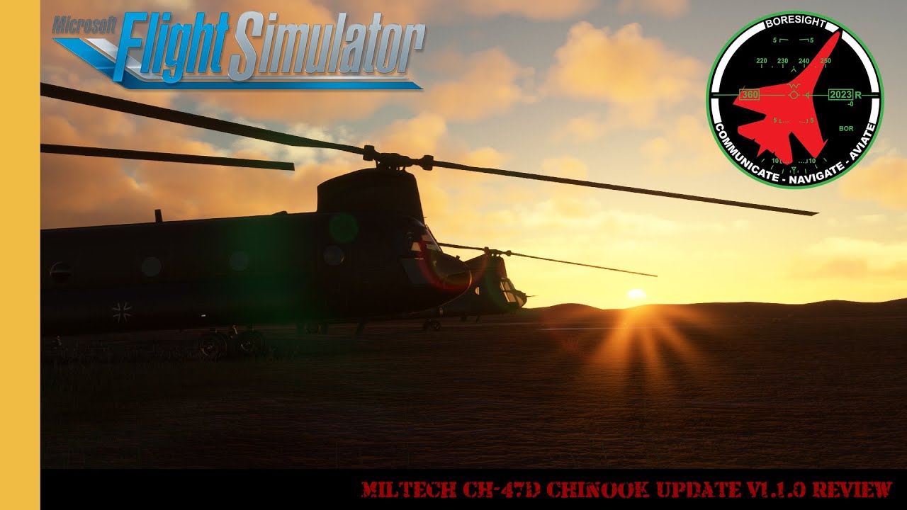 Обзор обновления Miltech CH-47D Chinook V1.1.0 | Вокка Вокка | Пощечина лезвия | МСФС