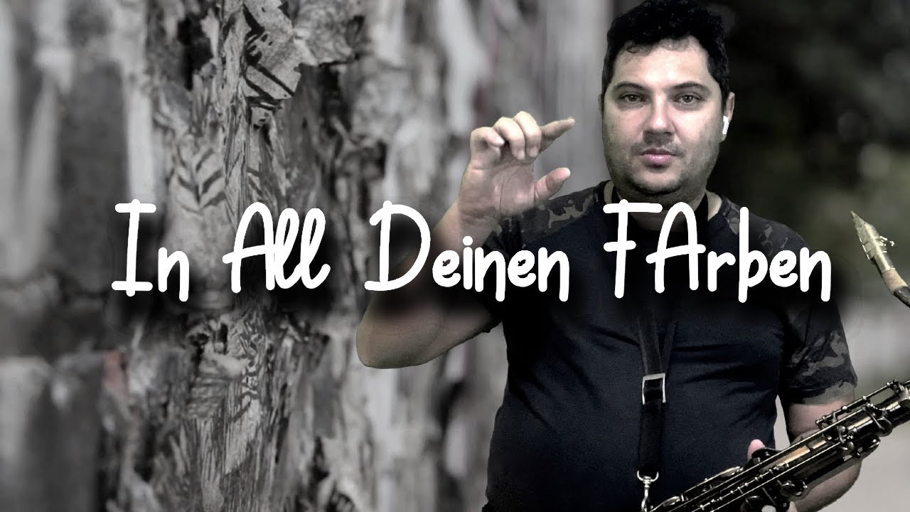 In All Deinen Farben - Wolkenfrei - VAnessa Mai - SAx Cover (Josué Pestilho)