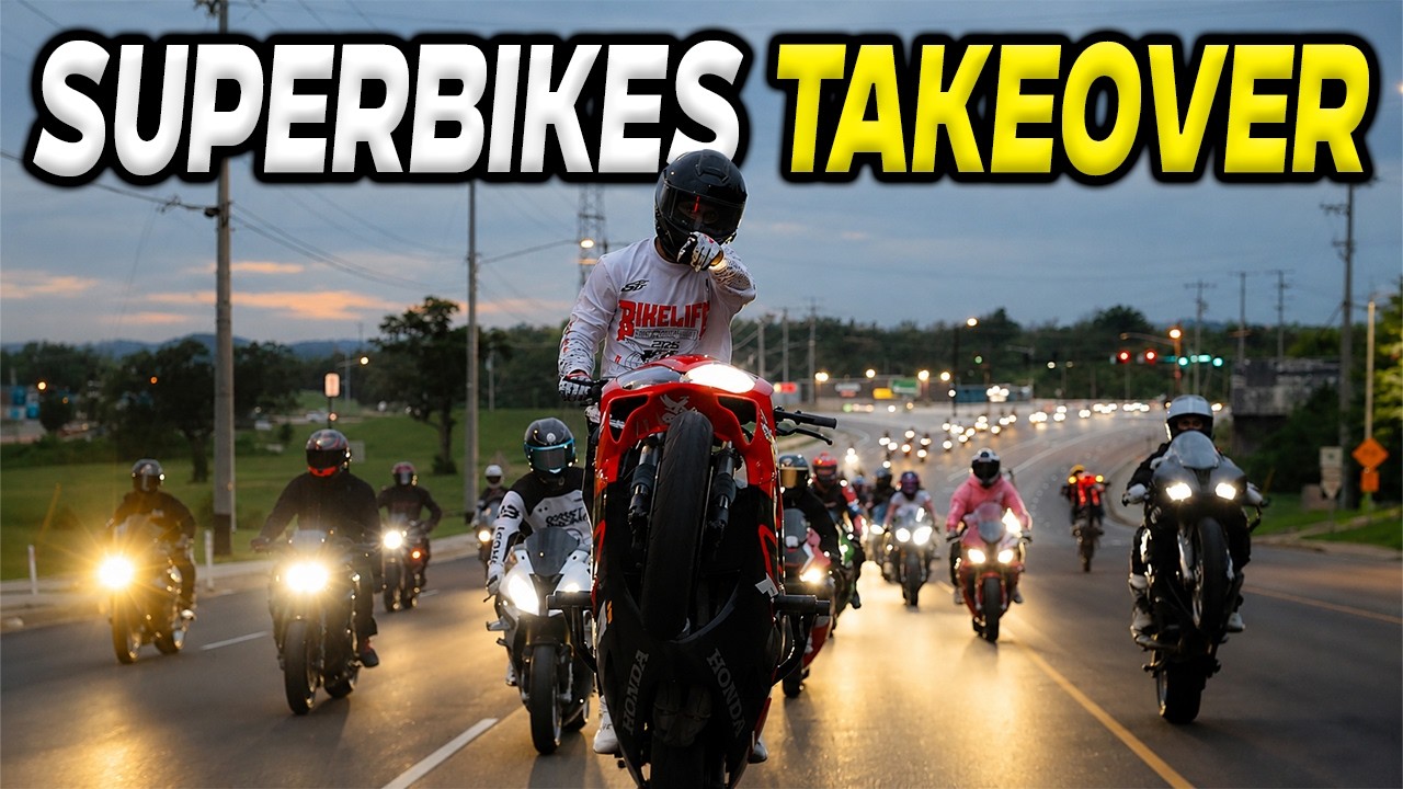 200+ SUPERBIKES SHUT DOWN NASHVILLE | COPS CALLED...