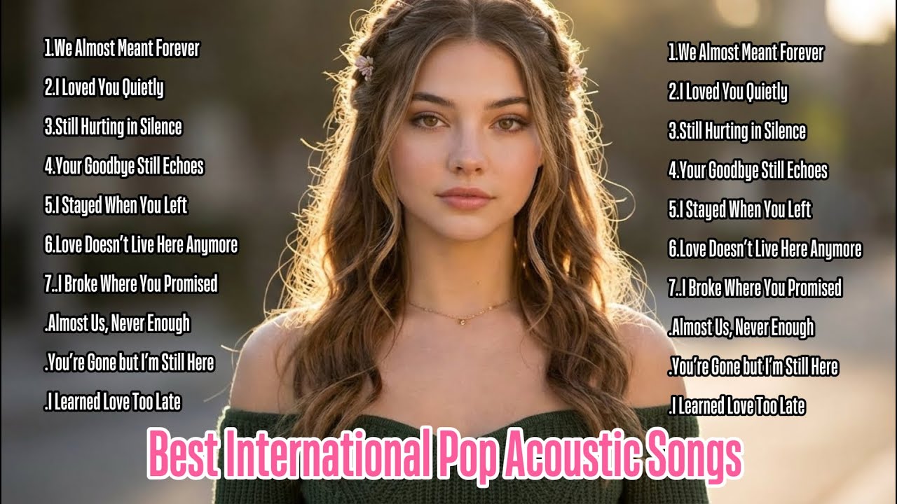 International Acoustic Pop Hits 2026 💗 Most Streamed Songs