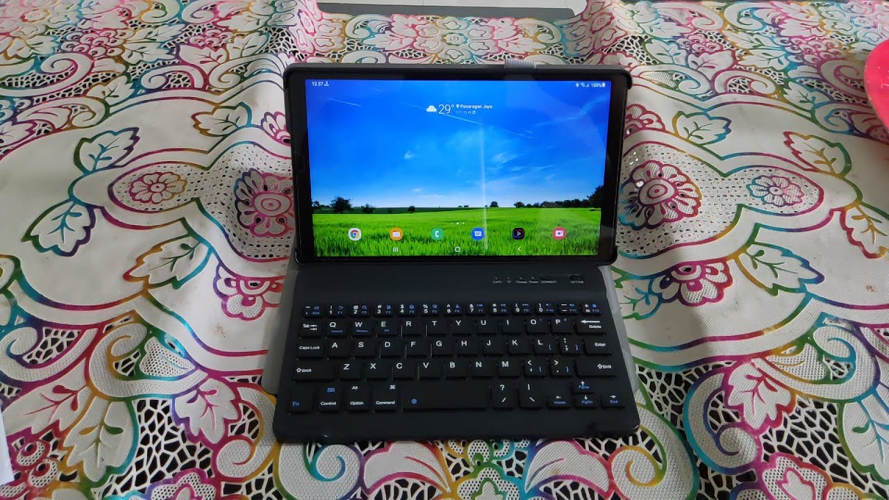 UNBOXING Smart Keyboard Case Samsung Tab A7 Lite 8,7