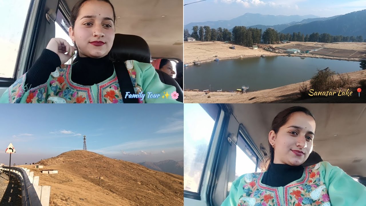 Family Tour || 📍Sanasar Lake Hills || Patnitop Natha top || @thepahadigirl_01 ||