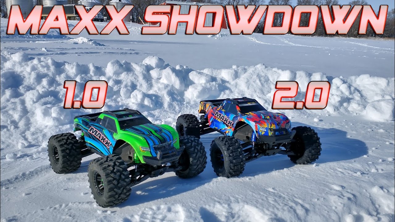 Traxxas Maxx V1 vs. Traxxas Maxx V2 | Traxxas Maxx Showdown!