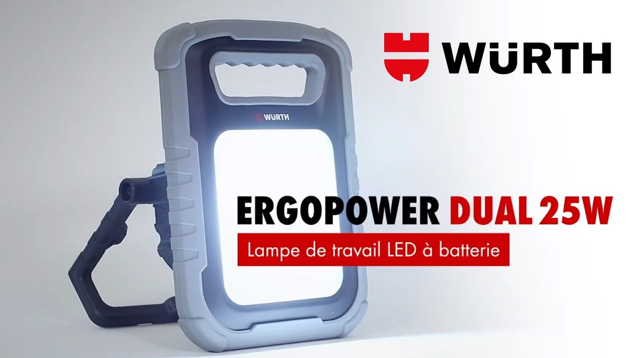Lampe de travail ERGO POWER DUAL 25W - Würth