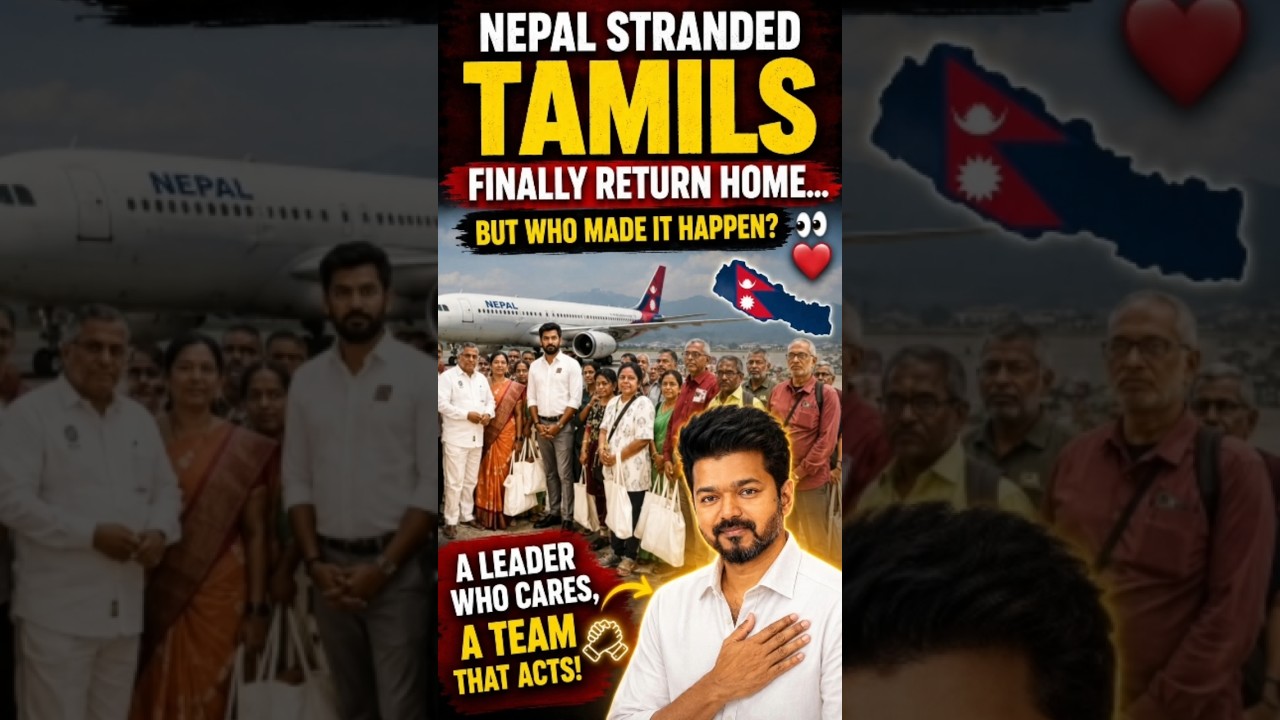Nepal Stranded Tamils Finally Return Home&hellip; But Who Made It Happen? ❤️