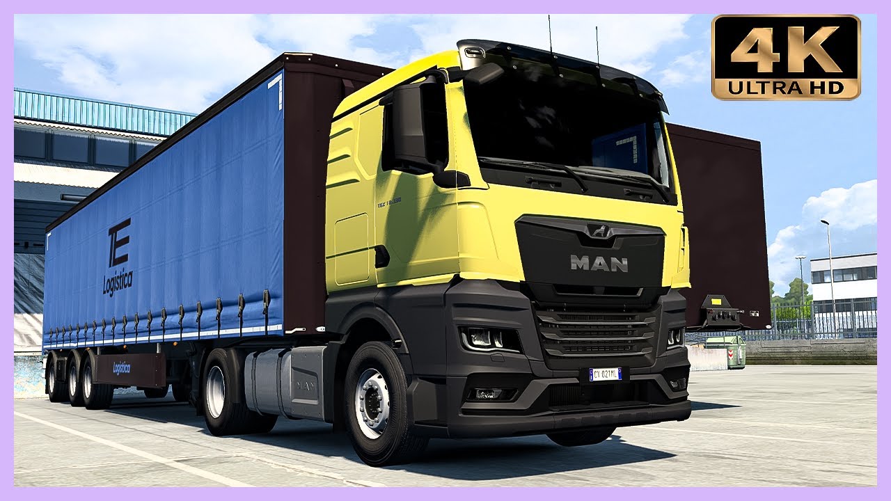 Man TGX 18.330 | Euro Truck Simulator 2 Gameplay 