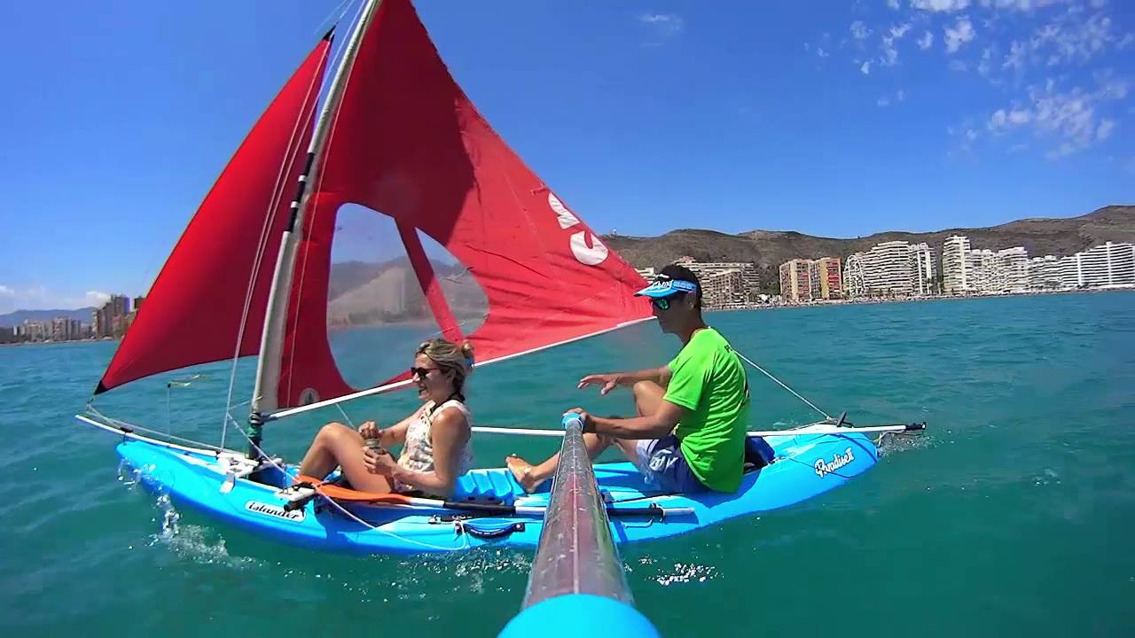 KAYAK SAILING TANDEM. PESCAATOT