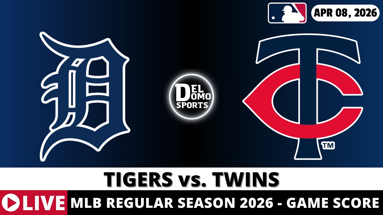 DETROIT TIGERS VS MINNESOTA TWINS ⚾️ MLB Game Score Radio Play-by-Play