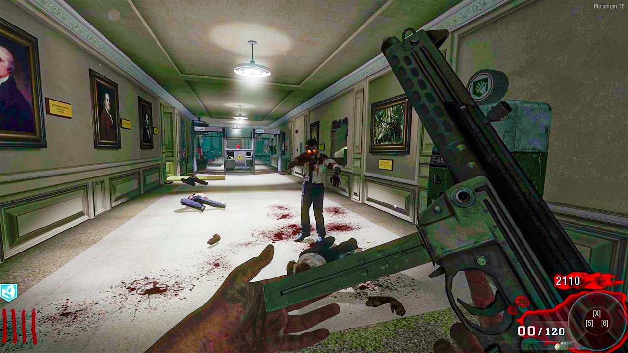 BLACK OPS ZOMBIES: FIVE GAMEPLAY (NO COMMENTARY)