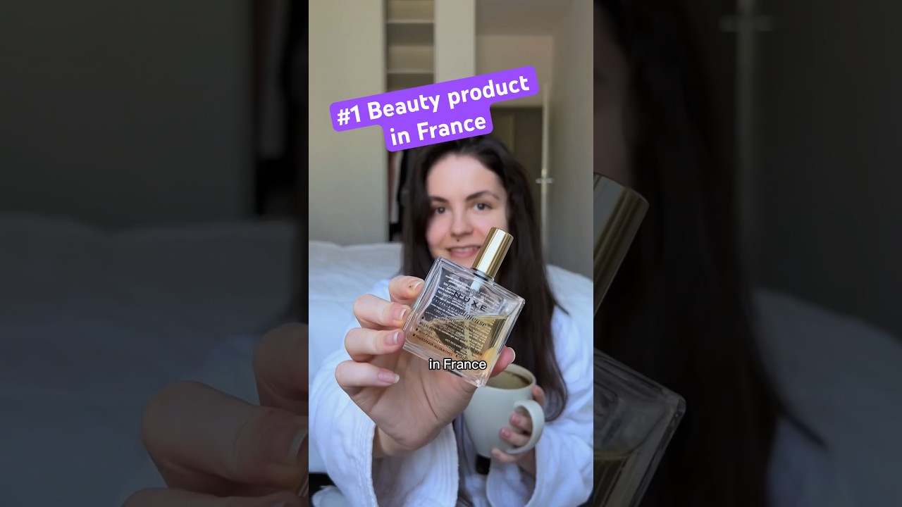 French girls are obsessed with this oil #beautytips #glowyskin #nuxe