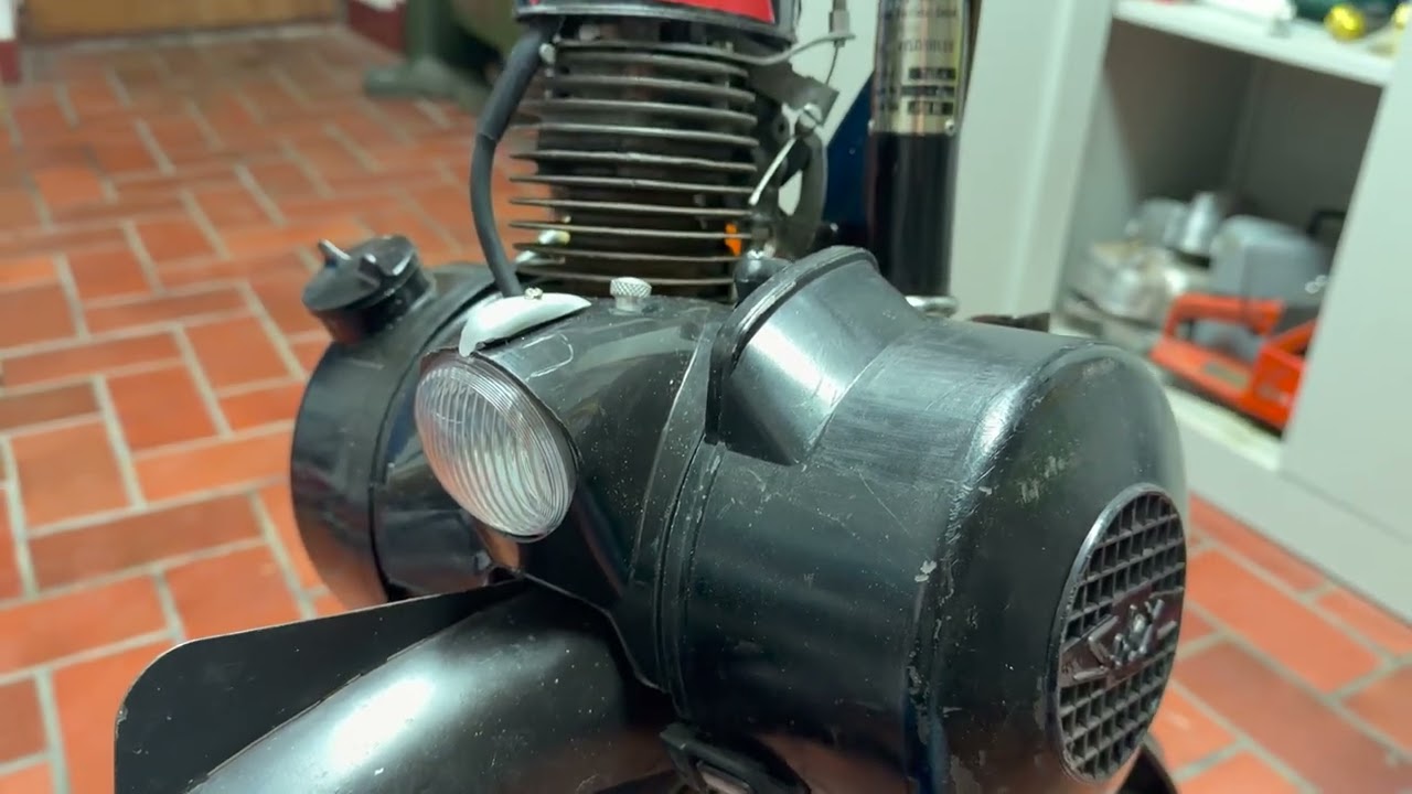 Velo Solex - neue Lampe & neuer Lenker