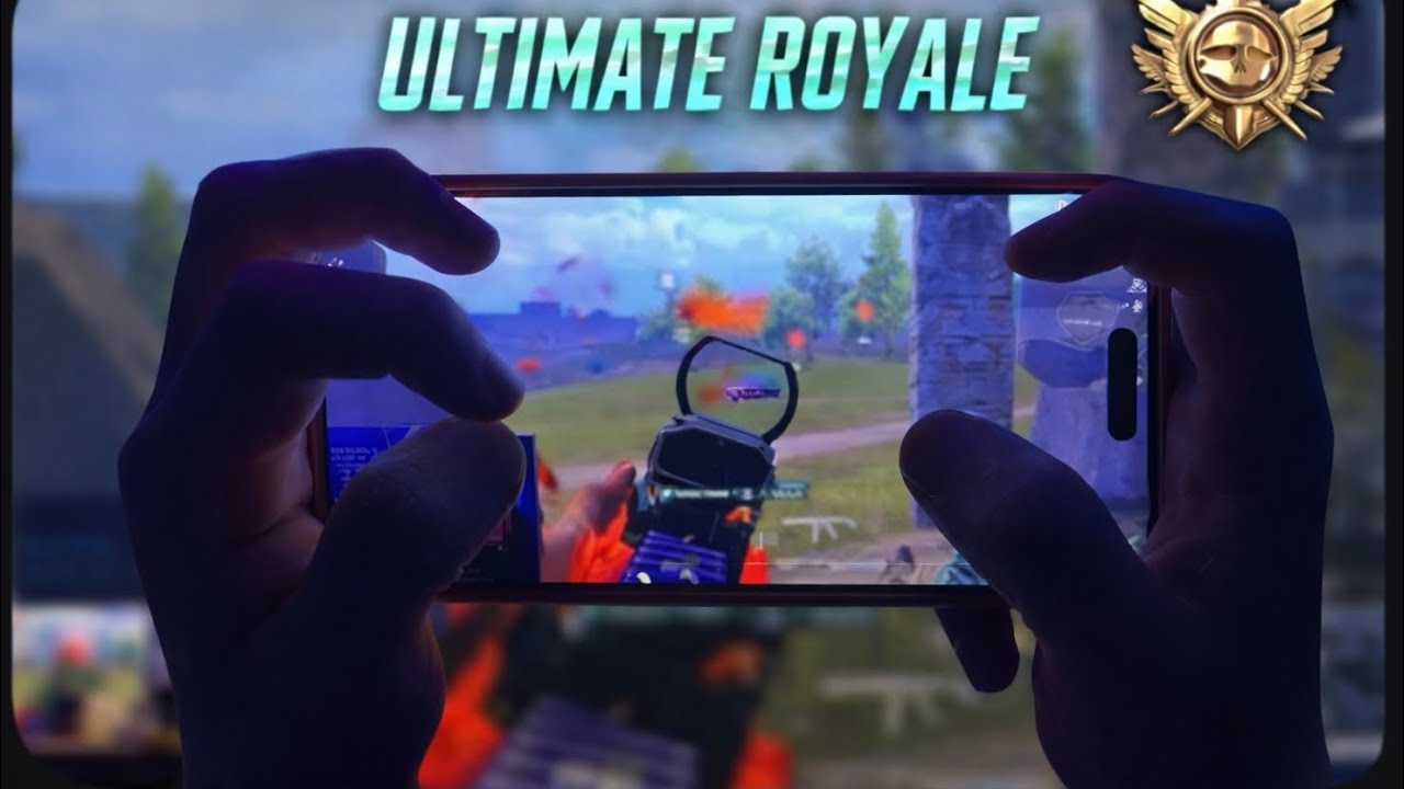 İphone 14 pro 1v4 Clutch | Handcam Ultimate royale