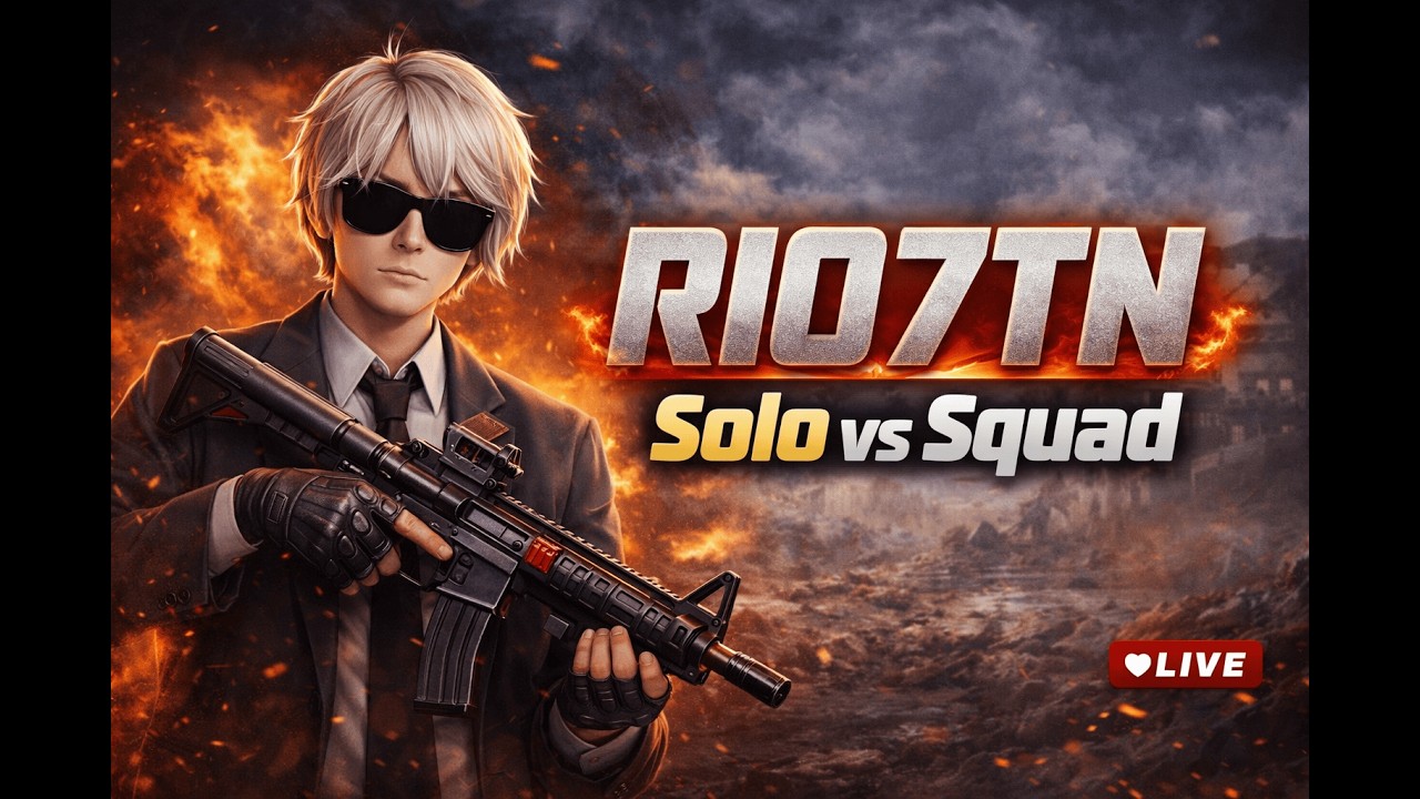 Solo vs Squad Live 🔥 | BGMI / PUBG Live Gameplay