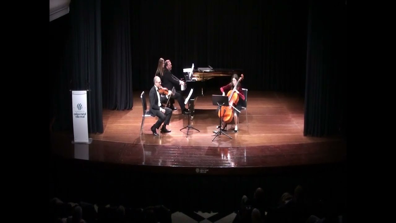 Trio Benlliure. Tchaikovski, trio op.50 la menor. Segundo tiempo. Variación XI.
