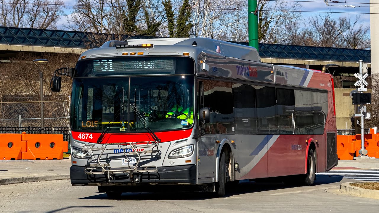 WMATA and Prince George's County Transit TheBus Compilation at College Park