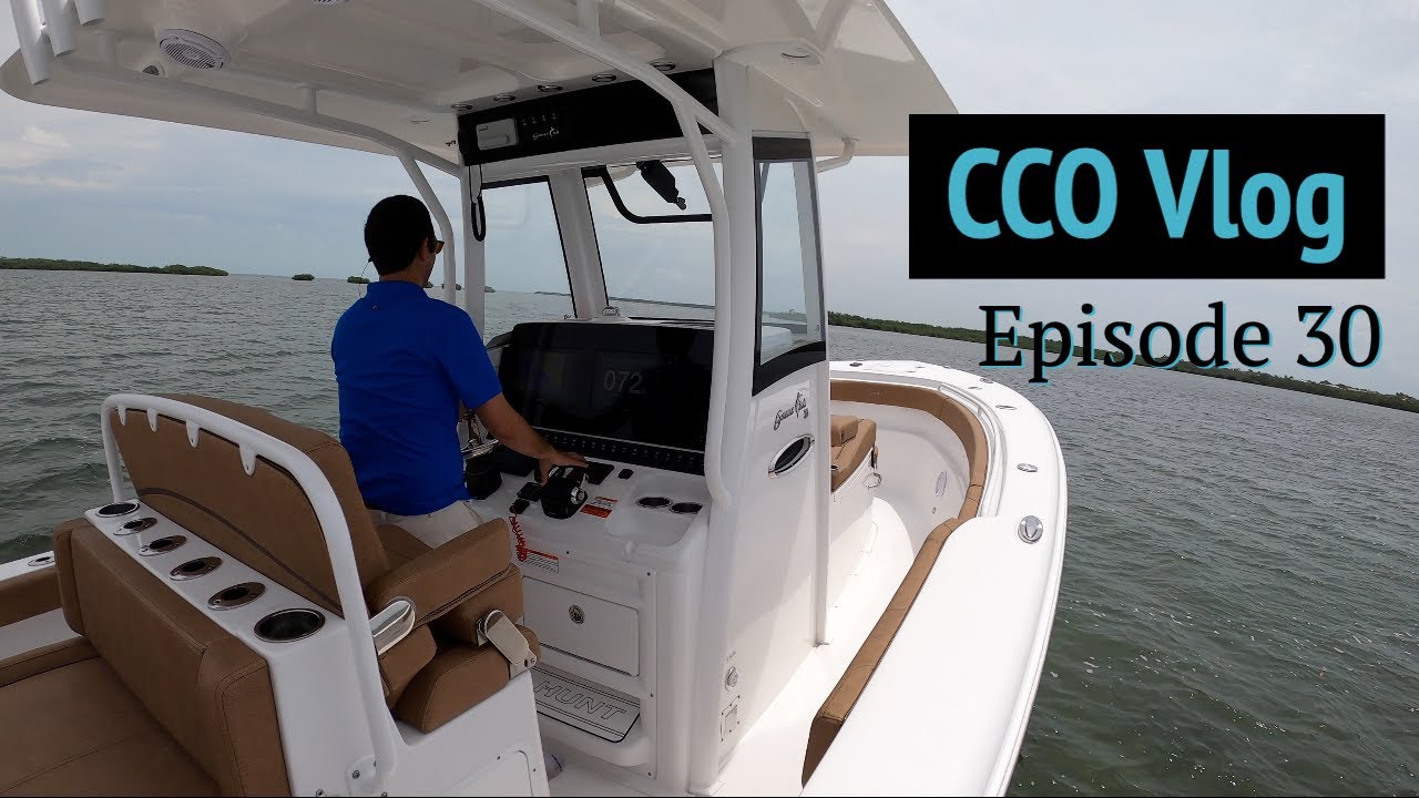SEA HUNT x SEAKEEPER 2 on a GAMEFISH 30' - CCO VLOG 30