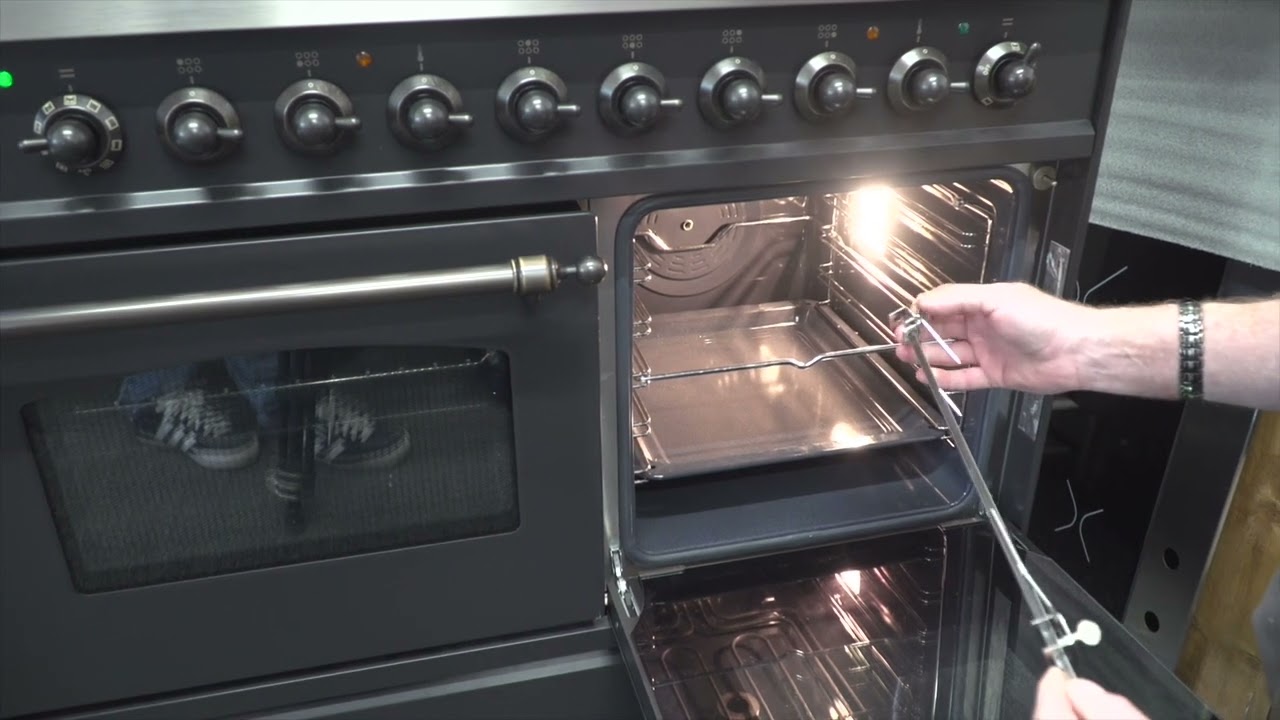 Small Oven settings for the Ilve Professional cooker range
