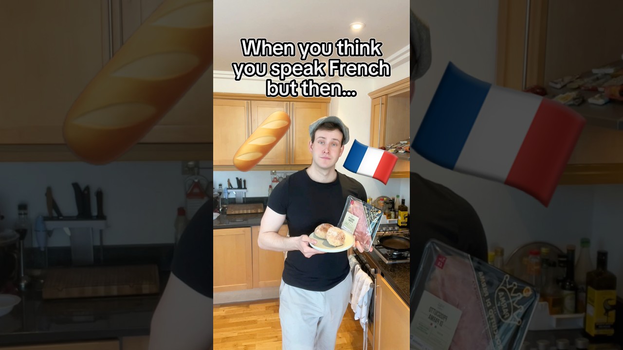 When you think you speak French&hellip; but then a French person makes you food 🥖🇫🇷