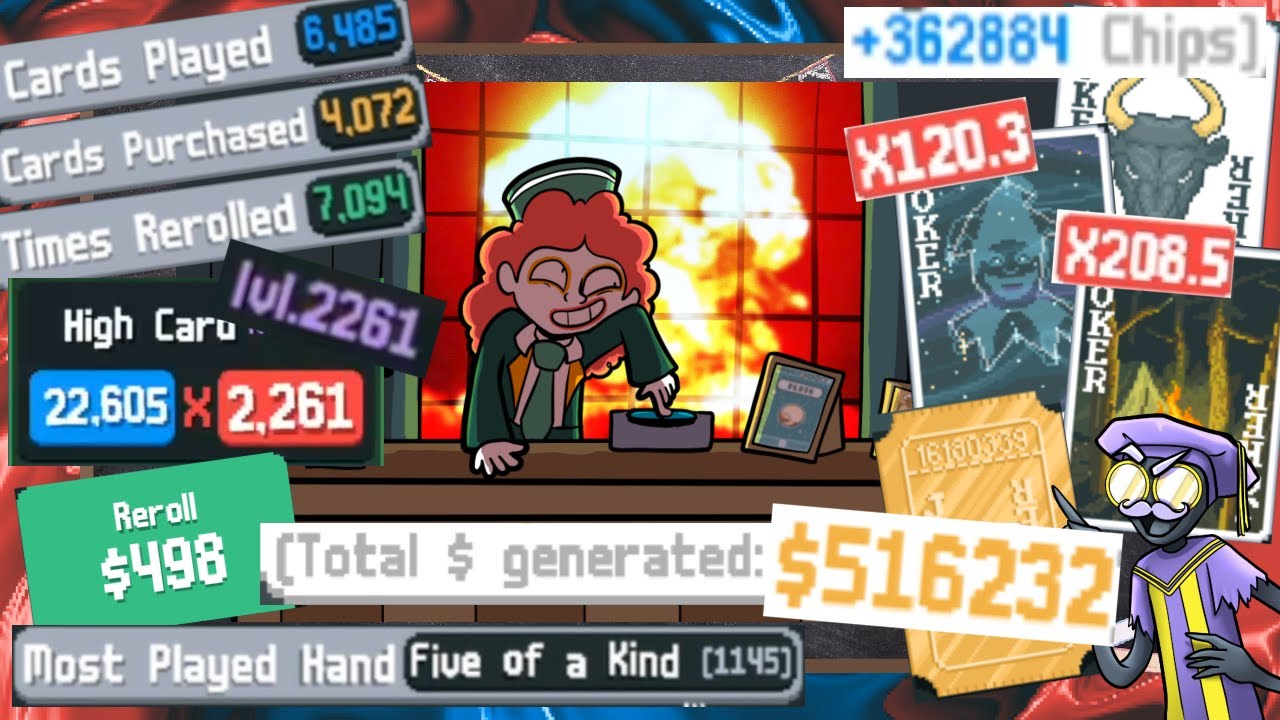 *The* greatest Balatro run of all time.