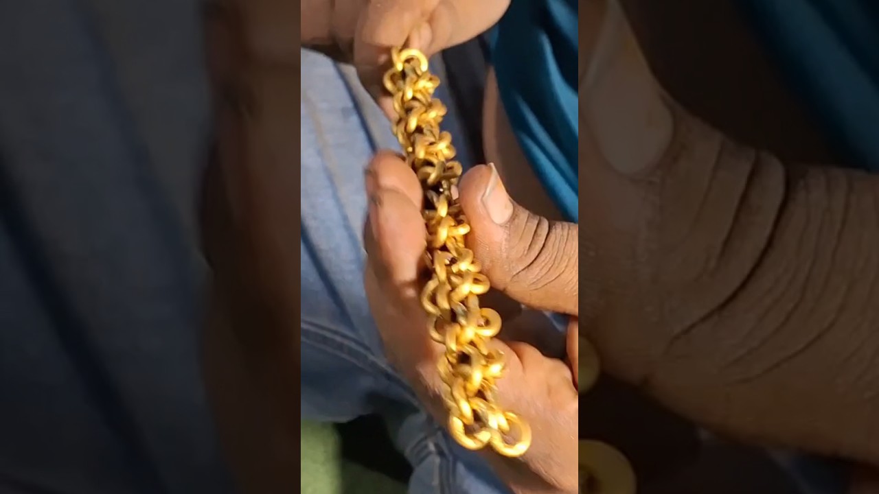 How To Gold Pipe Bracelet 🔥|