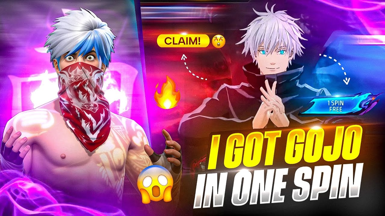 I GOT GOJO IN ONE SPIN 🤯| DEEPAK RDS | #deepakrds #gojo #freefire 
