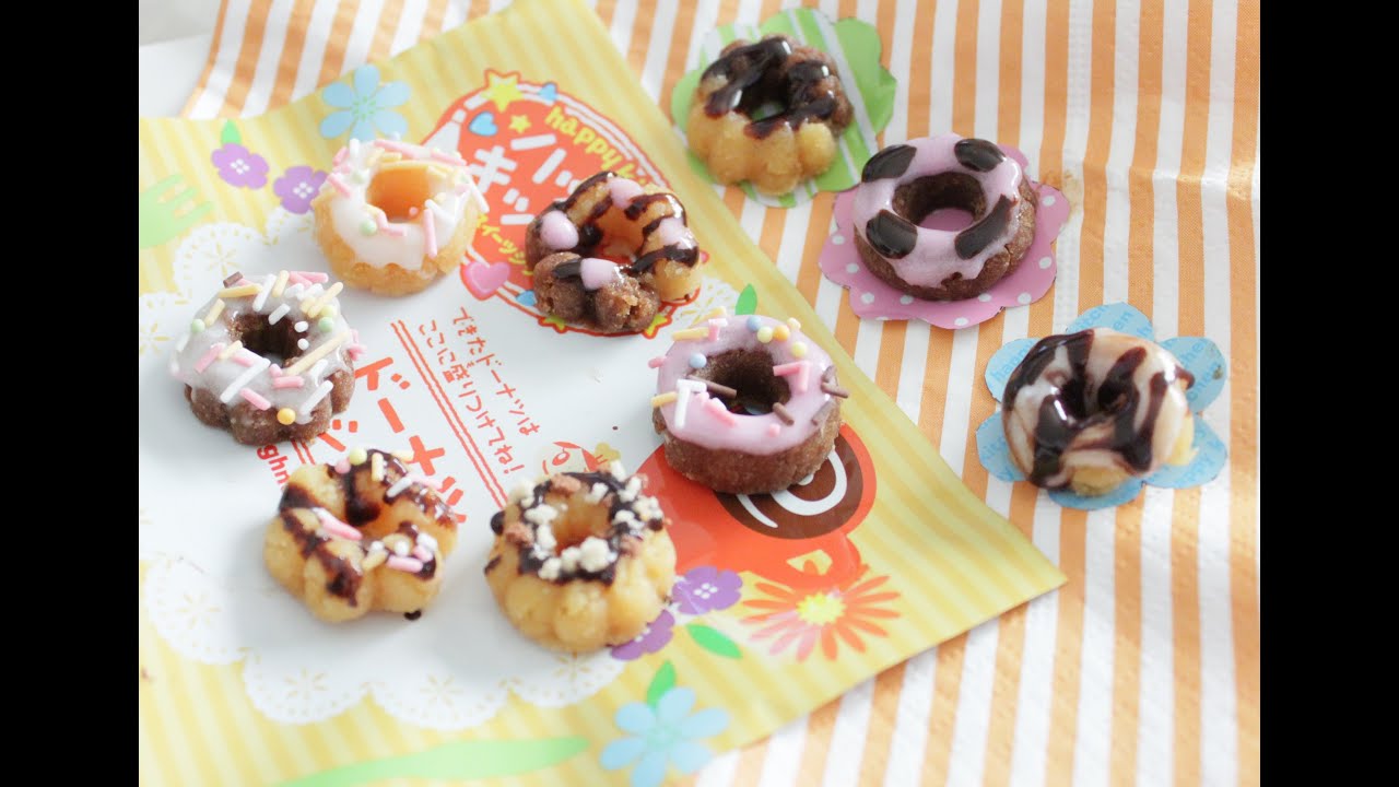 Como Fazer  Mini Doughnut , comida em miniatura + Resultado do Sorteio.