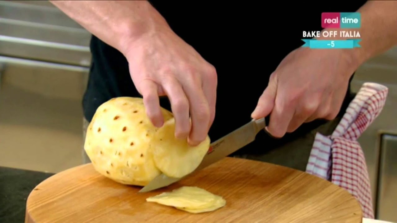A tavola con Ramsay # 127:  Carpaccio di Ananas con Melagrana e sale alla Vaniglia