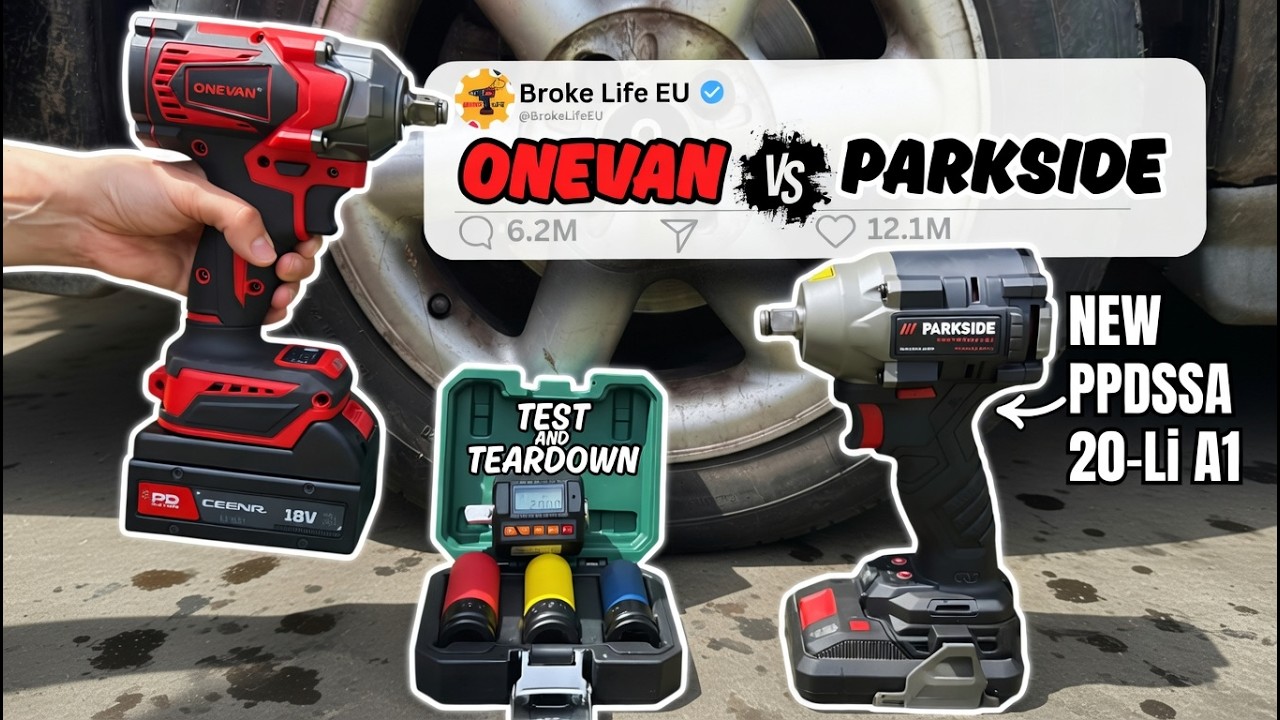 Something's not right! PPDSSA A1 20 Parkside Performance vs Onevan - Real-World Test & Teardown!