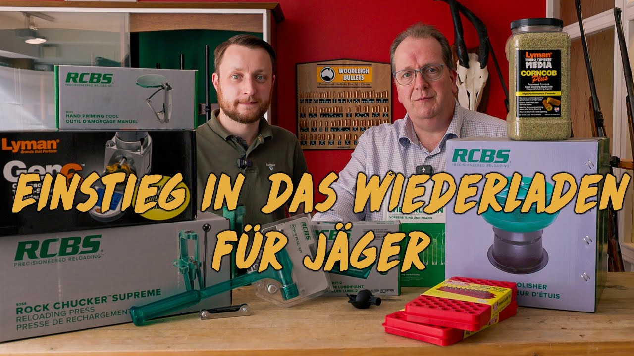 Einstieg in das Wiederladen für Jäger - mit Dirk Johannsen
