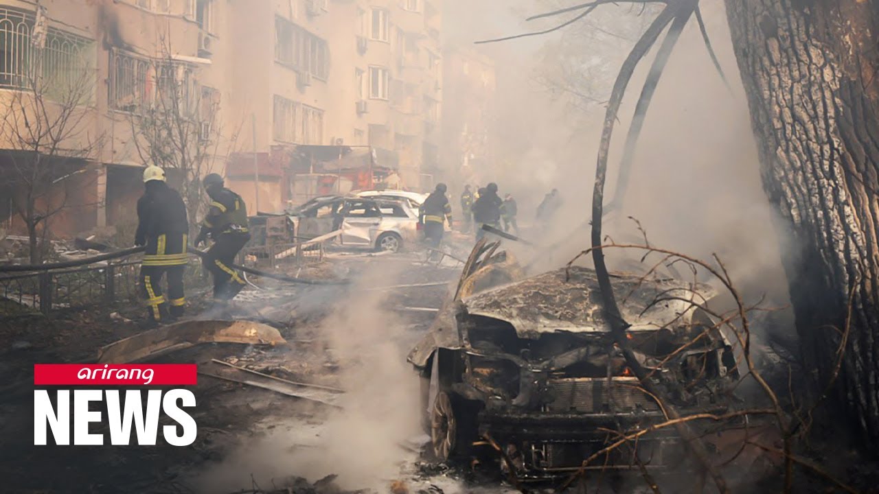 Russia's massive aerial attack on Ukraine's Odesa kills at least 10