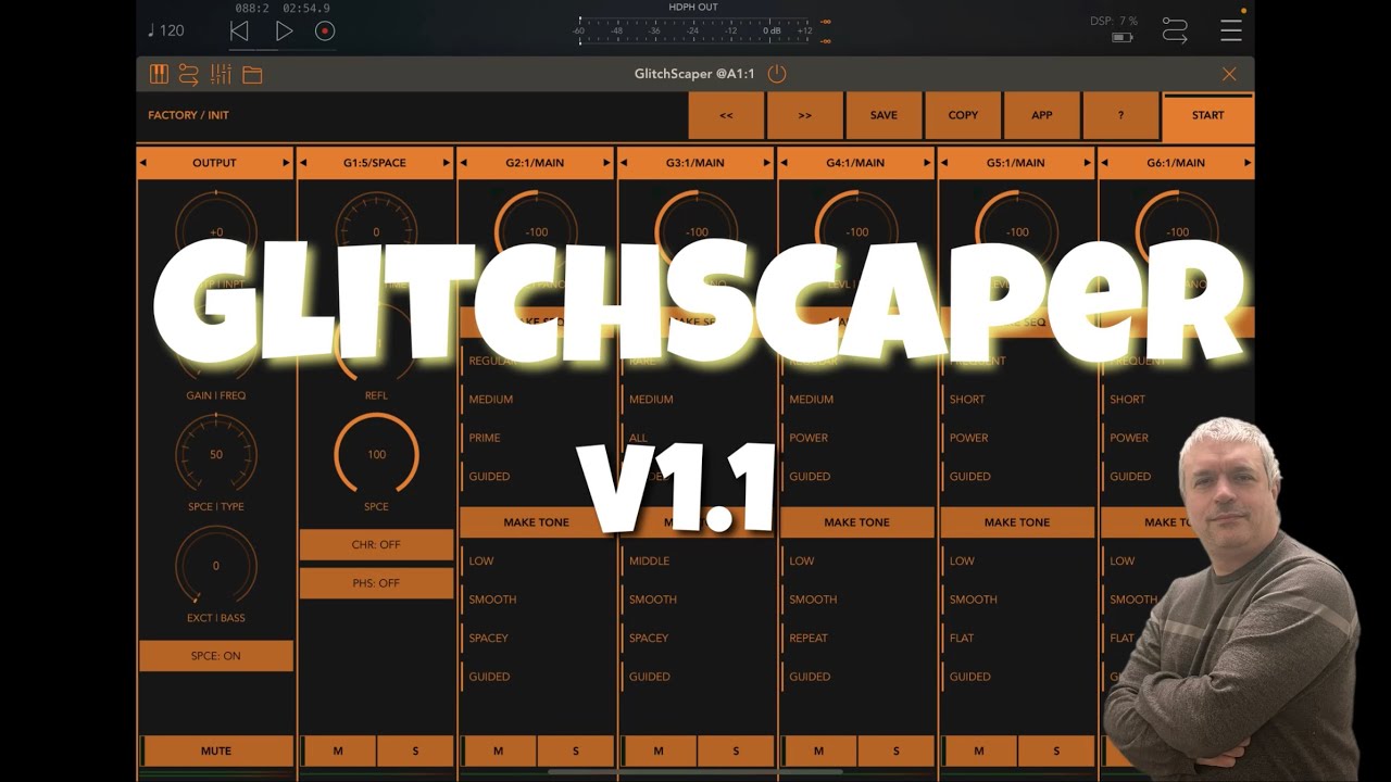 Igor Vasiliev GlitchScaper - Tutorial 2: V1.1 Stream Mode, Group settings